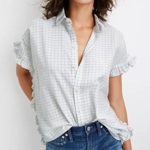 Madewell button up blouse, size XS